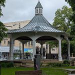 Johnstown Central Park gazebo, landmark, downtown Johnstown.