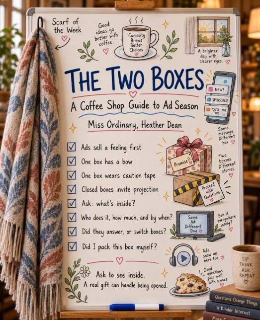 The Two Boxes: A Coffee Shop Guide to Ad Season